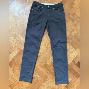 OUTLIER Gray Pants Performance Workcloth Doubleweave Canvas Water Resistant 30‎